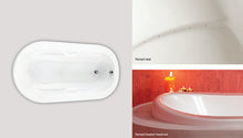 Load image into Gallery viewer, Bain Ultra BAMMOD00T AMMA 66 x 38 DROP-IN Thermomasseur Air Bath Tub