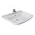 Barclay 4-1224WH Eden 650 Wall - Hung Basin 4 Centerset  - White