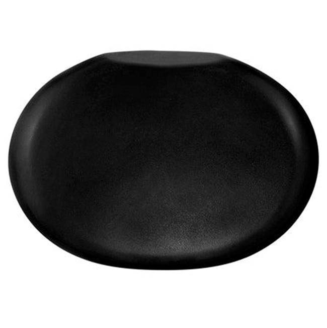Barclay 7993-BL Neck Gel Round Bath Pillow  - Black