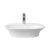 Barclay SE4-121WH Sensation 23 - 5/8 x 18 Wall Hung Basin 1 - Hole in  - White