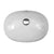 Barclay 5-601WH Variant 21 - 7/8 x 16 - 1/3 Oval Under Counter Basin in  - White