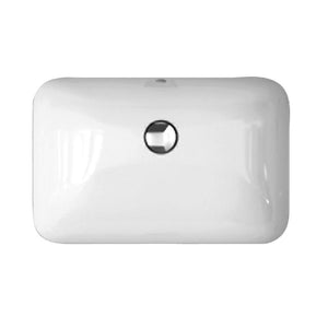 Barclay 5-604WH Variant 21 - 5/8 x 14 RectUnder Counter Basin in  - White