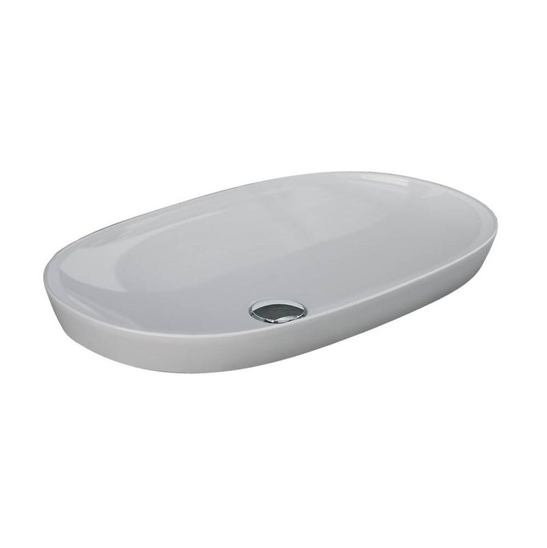 Barclay 5-606WH Variant 19 - 3/4 x 14 Oval Drop - In Basin in  - White