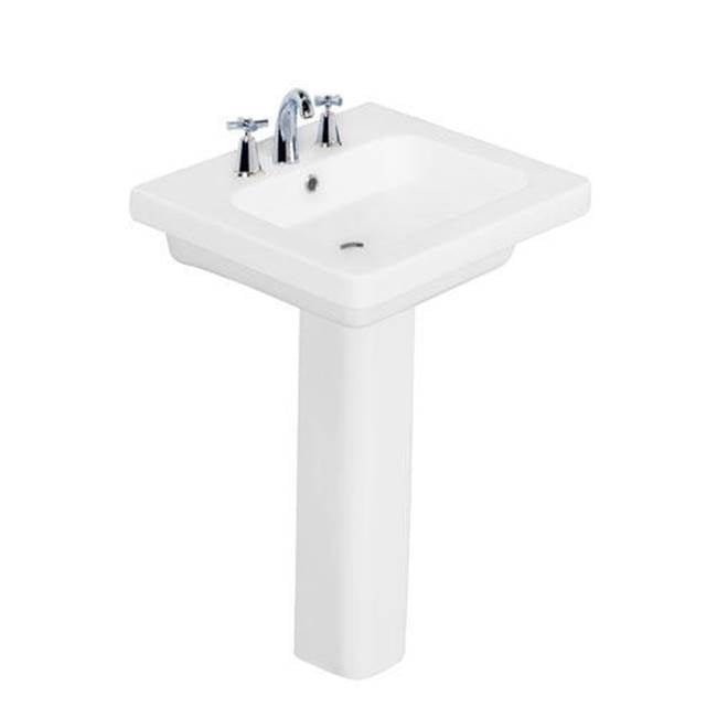 Barclay B/3-1074WH Resort 550 Basin Only - 4 Centerset - White
