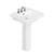 Barclay B/3-1074WH Resort 550 Basin Only - 4 Centerset - White