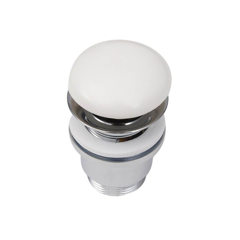 Barclay FELDR-WH Pop up ceramic Drain for SLIM Feeling Basin  - White