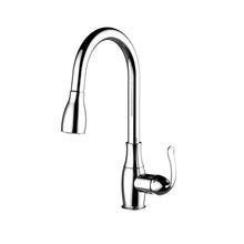 Load image into Gallery viewer, Barclay KFS411-L4 Cullen Kitchen Faucet Pull-Out Spray Metal Lever Handles