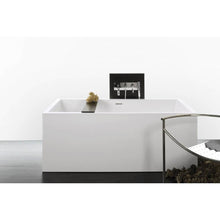 Load image into Gallery viewer, Wet Style BC0401-WHNT Cube Bath 62 X 30 X 24 - Fs - Built In Nt O/F Wh Drain