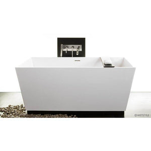 Wet Style BC0803-21-MBNT-COP Cube Bath 60 X 30 X 24 - Fs - Built In Nt O/F Mb Drain
