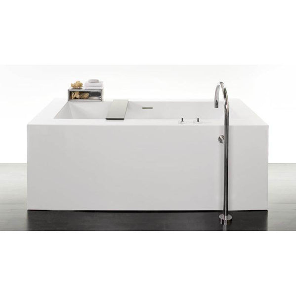 Wet Style BC1001-MBNT-COP Cube Bath 66 X 36 X 24 - Fs - Built In Nt O/F Mb Drain