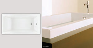 Bain Ultra BOOIRI00N ORIGAMI 66 x 32 ALCOVE/DROP-IN Soaking Tub Only