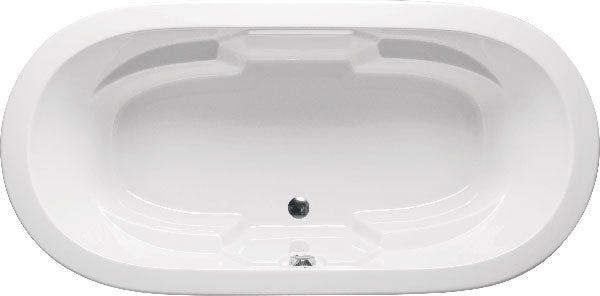 Americh BR7444-24P Brisa 74" x 44" Drop In Platinum Whirlpool Tub