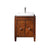Avanity BRENTWOOD-VS25-NW Brentwood 25 in. Vanity in New Walnut finish with Semi-recessed sink