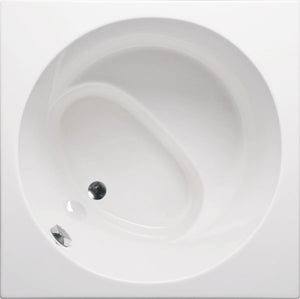 Americh BV4848PA2 Beverly 48" x 48" Drop In Platinum Combo 2 Tub