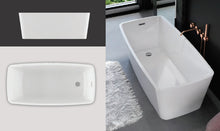 Load image into Gallery viewer, Bain Ultra BVICRF00T VIBE 58 x 28 FREESTANDING Thermomasseur Air Bath Tub