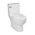 Icera C-3255.01 Malibu II Compact Elongated 10in Rough Toilet Bowl Rimless - White