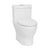 Icera C-6275.01 Cadence 1 Piece DF High Efficiency Compact Elongated Toilet - White