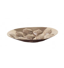 Load image into Gallery viewer, Thompson Traders CASG-C Legacy Bath Chakra Cordate Handcrafted Oval Bath Vessel Bowl cordate texture Rose Gold