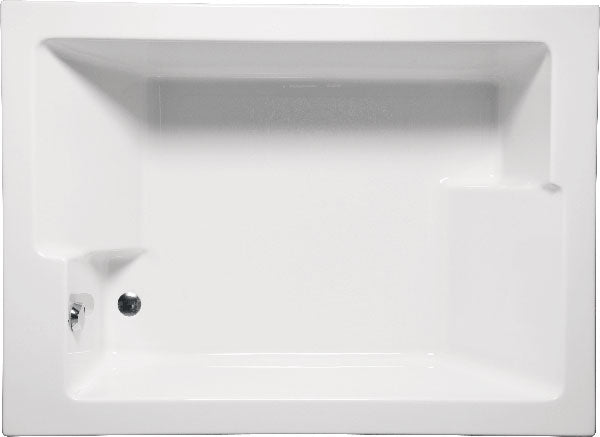 Americh CF7260PA2 Confidence 72" x 60" Drop In Platinum Combo 2 Tub
