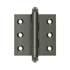 Deltana CH2020 2 x 2 Hinge, With  Ball Tips