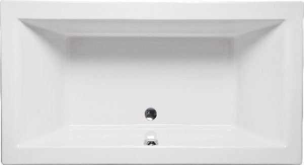 Americh CH7242PA2 Chios 72" x 42" Drop In Platinum Combo 2 Tub