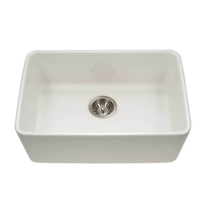 Hamat H-CHE-2417SU Undermount Fireclay Single Bowl Kitchen Sink