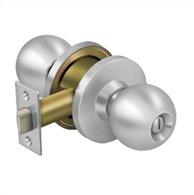 Deltana CL102EAC-32D Comm, Privacy Standard GR2, Round - Brushed Stainless