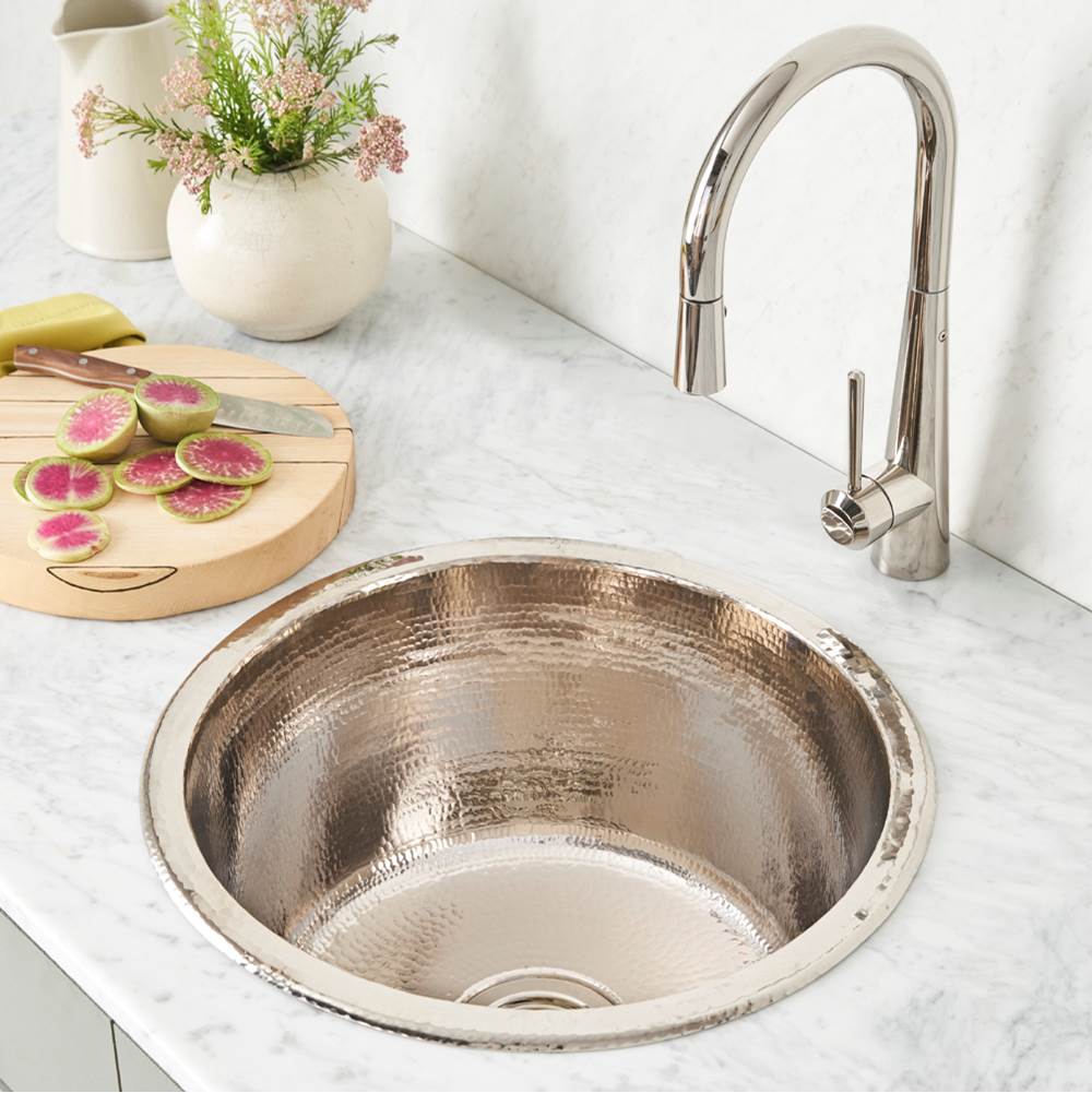 Native Trails CPS851 Redondo Grande Bar and Prep Sink in Polished Nickel
