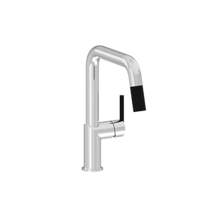 BARiL CUI-9250-22L Single Hole Kitchen Faucet With 2-Function Pull-Down Spray