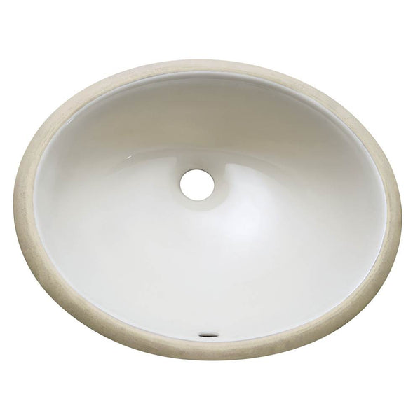 Avanity CUM18LN Undermount 18 in. Oval Vitreous China ceramic sink in Linen