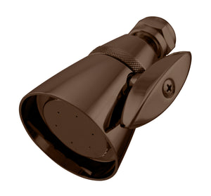 Westbrass D306 Chatham Style 2-1/4 in. Diameter Adjustable Shower Head