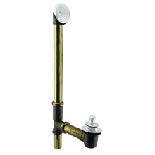 Load image into Gallery viewer, Westbrass D3264 Pull and Drain Bath Waste - 22 in. Make-Up, 17 Ga. Tubing