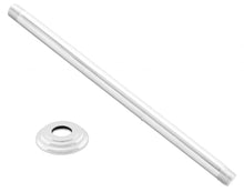 Load image into Gallery viewer, Westbrass D3619A 1/2 in. IPS x 19 in. Ceiling Mounted Shower Arm with Flange