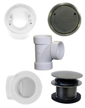 Load image into Gallery viewer, Westbrass D493CHPM Closing Metalic Overflow Plumbers Pack