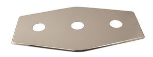 Westbrass D505 Three-Hole Remodel Plate