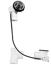 Load image into Gallery viewer, Westbrass D50P45 PVC 45 Cable Drive Bath Waste  Overflow