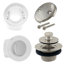 Load image into Gallery viewer, Westbrass D572 Pull  Drain Sch. 40 PVC Plumbers Pack with Two-Hole Elbow