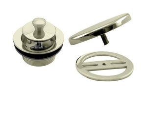 Westbrass D94HK Twist and Close Universal Tub Trim with Floating Faceplate