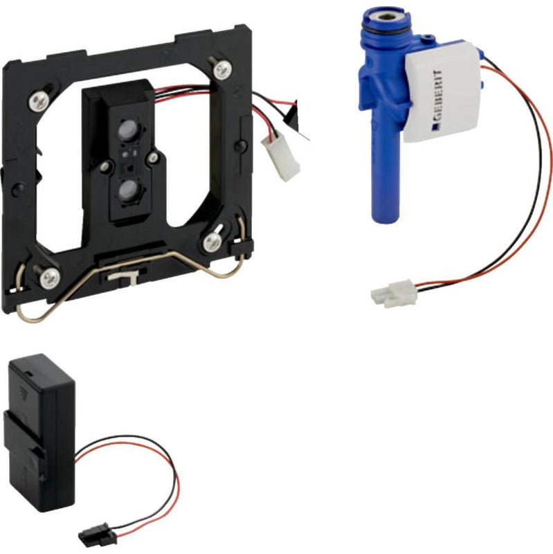 Geberit 116.038.00.1 Urinal Flush Control With Electronic Flush Actuation, Battery Operation, Without Cover Plate 0.5 Lpf