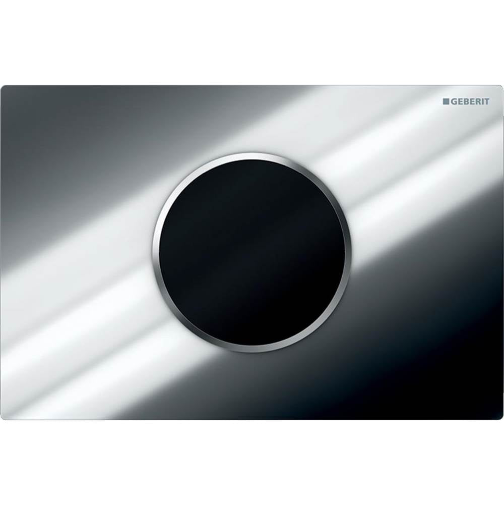 Geberit CR115-8KH1 Wc Flush Control With Electronic Flush Actuation, Battery Operation, Dual Flush, Actuator Plate Sigma10