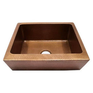 Barclay FSCSB3142-AC Grecia 30 Farmhouse Kitchen Sink single Bowl  - Antique Copper
