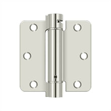 Load image into Gallery viewer, Deltana DSH35R4 3-1/2 x 3-1/2 x 1/4 Spring Hinge