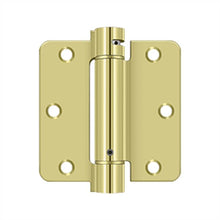 Load image into Gallery viewer, Deltana DSH35R4 3-1/2 x 3-1/2 x 1/4 Spring Hinge