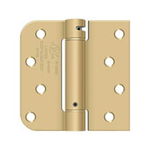 Load image into Gallery viewer, Deltana DSH4R5TT 4 x 4 x 5/8 x SQ Spring Hinge, UL Listed