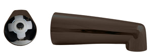 Westbrass E5074-1F 7 Inch Tub Spout for Copper Pipe