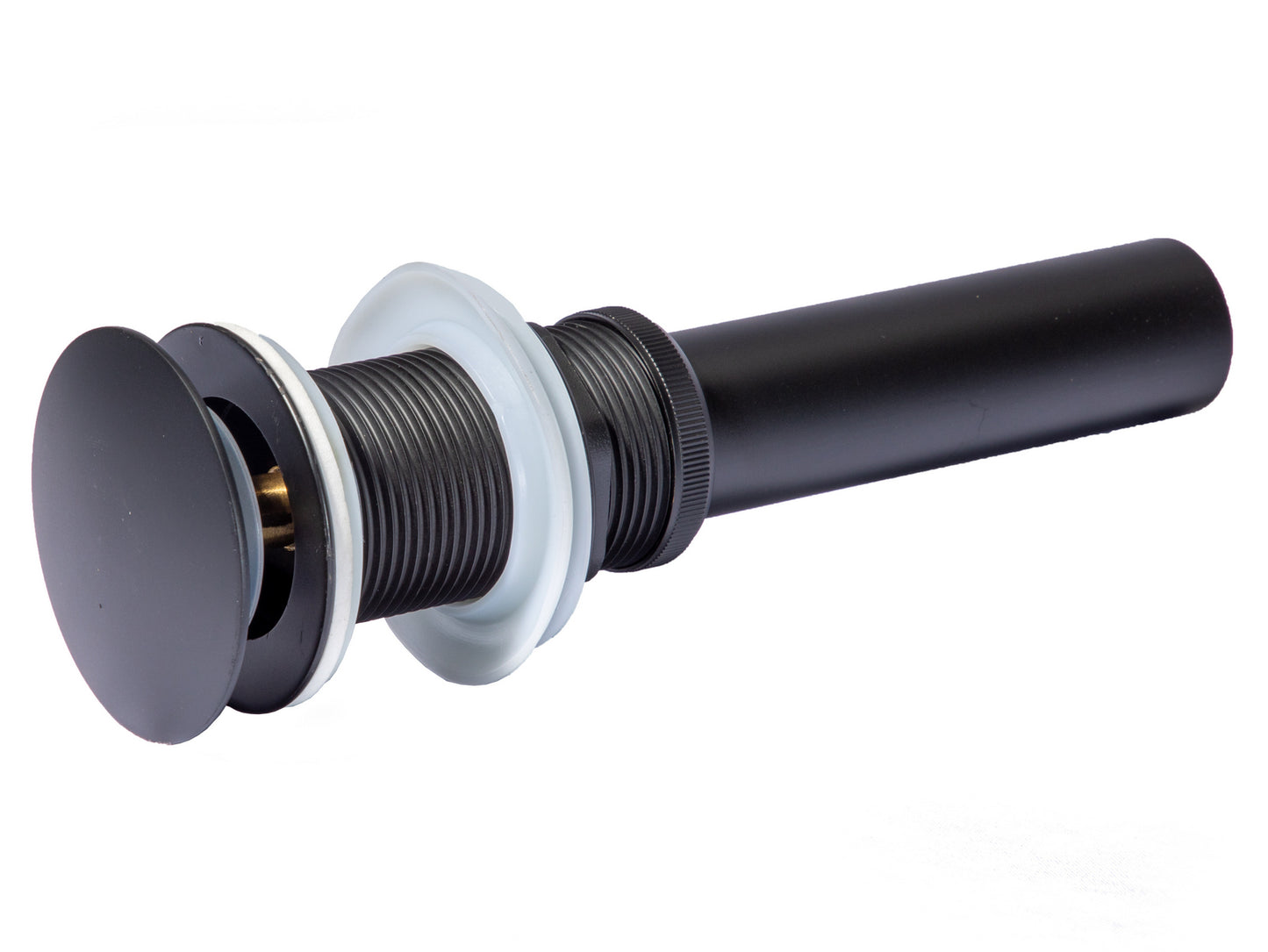 Eden Bath EB_SS001BZ Round 15-in Stainless Steel Vessel Sink in Bronze with Drain