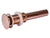Eden Bath EB_SS050RG Round 15-in Stainless Steel Undermount Sink in Rose Gold with Drain