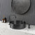 Eden Bath EB_SS001BK Round 15-in Stainless Steel Vessel Sink in Black with Drain