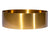 Eden Bath EB_SS001GD Round 15-in Stainless Steel Vessel Sink in Gold with Drain
