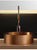 Eden Bath EB_SS001RG Round 15-in Stainless Steel Vessel Sink in Rose Gold with Drain